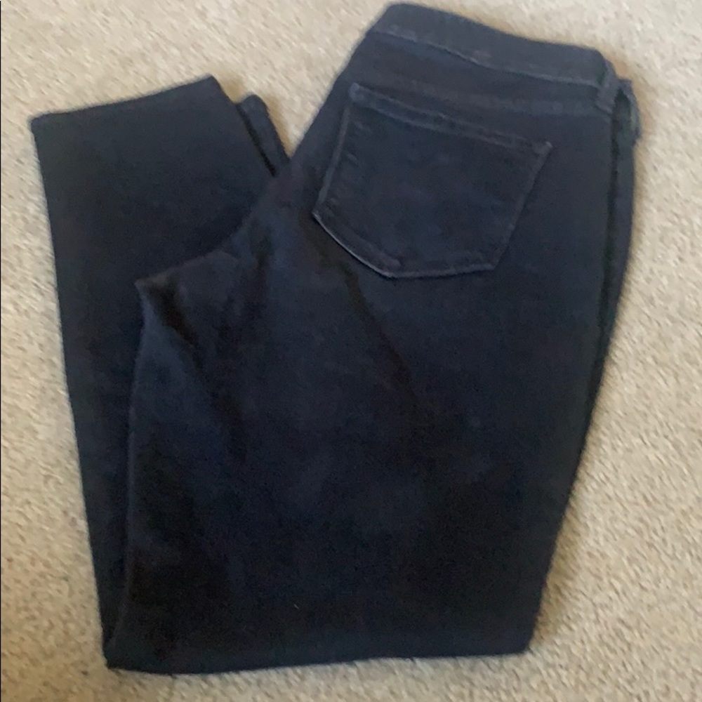 Old Navy Black Stretch POP Icon Skinny Jeans Sz 8S